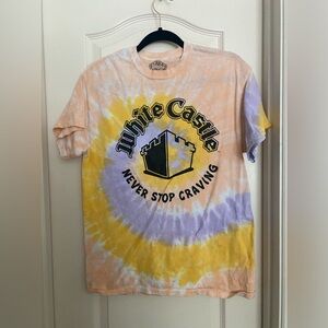 white castle graphic tshirt